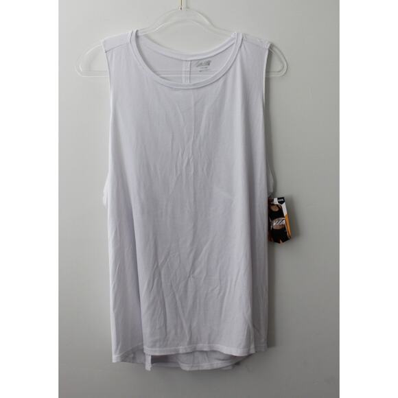 Avia Women Lightweight Wrap Back Tank White Size XXXL NWT - Picture 2 of 5